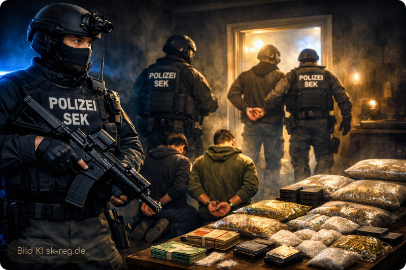 Polizeieinsatz Symbolbild